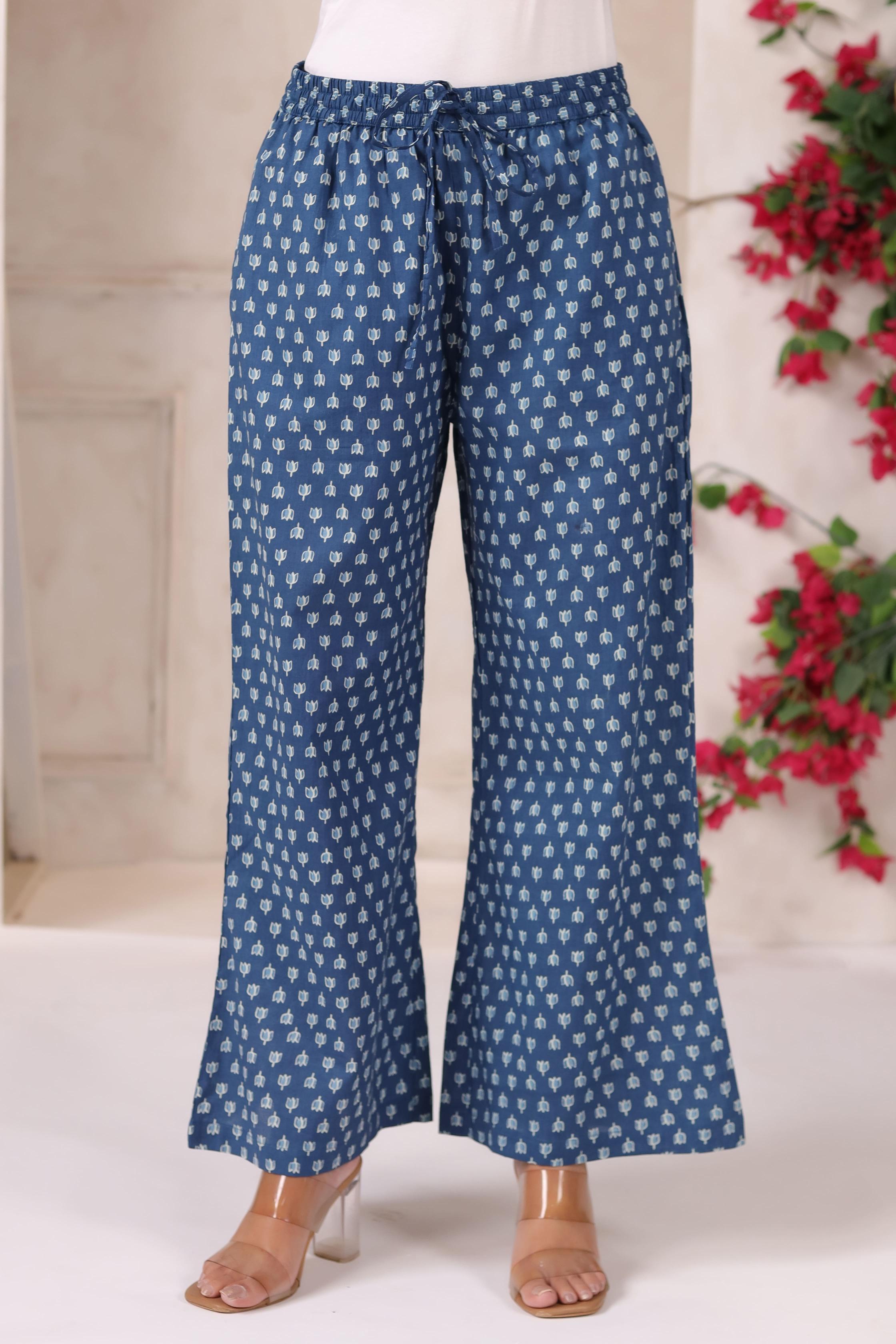 Indigo Lotus Affair Cotton Co-ord Set