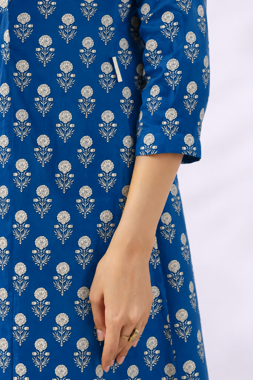 Indigo Blossom Cotton Maternity - Nursing Co-ord Set