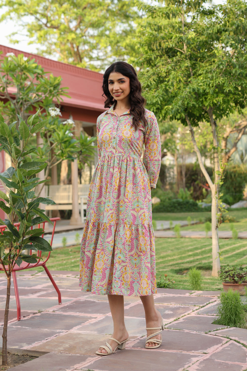 Pastel Paradise Cotton Dress