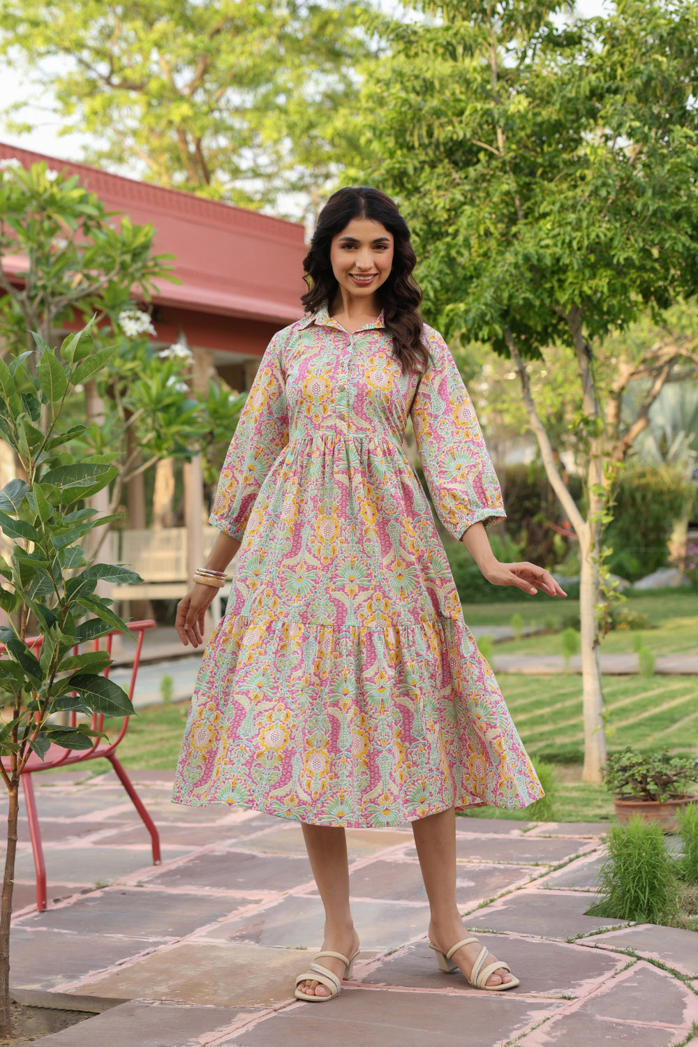 Pastel Paradise Cotton Dress