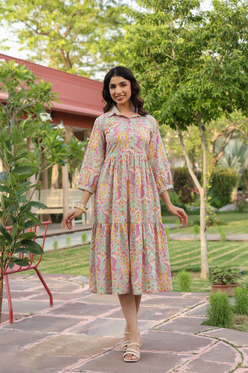 Pastel Paradise Cotton Dress