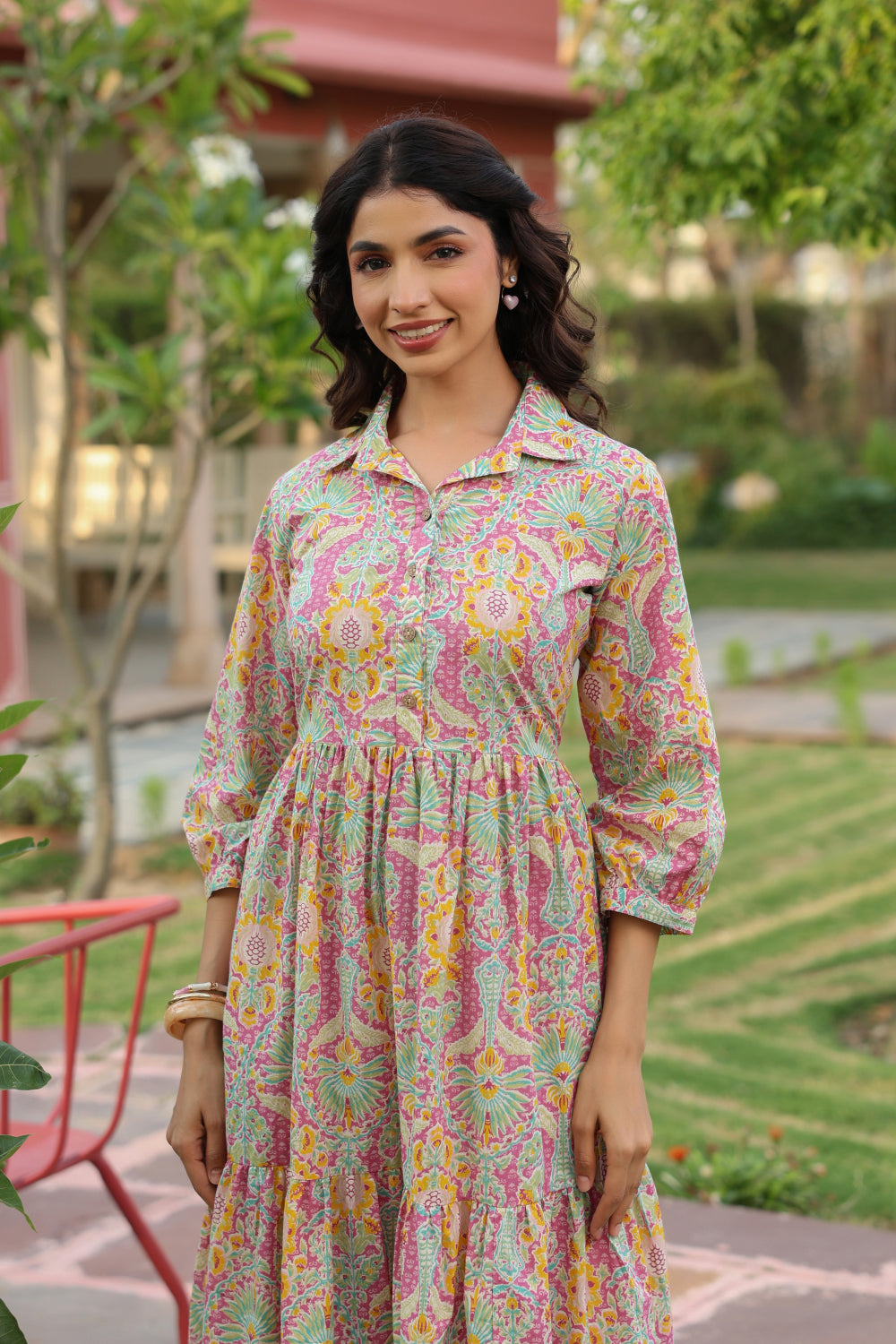 Pastel Paradise Cotton Dress