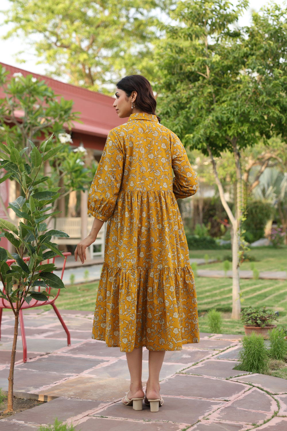 Honey Flora Cotton Dress