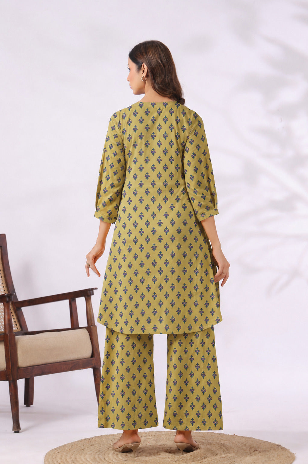 Sunehri Buti Cotton Maternity - Nursing Co-ord Set
