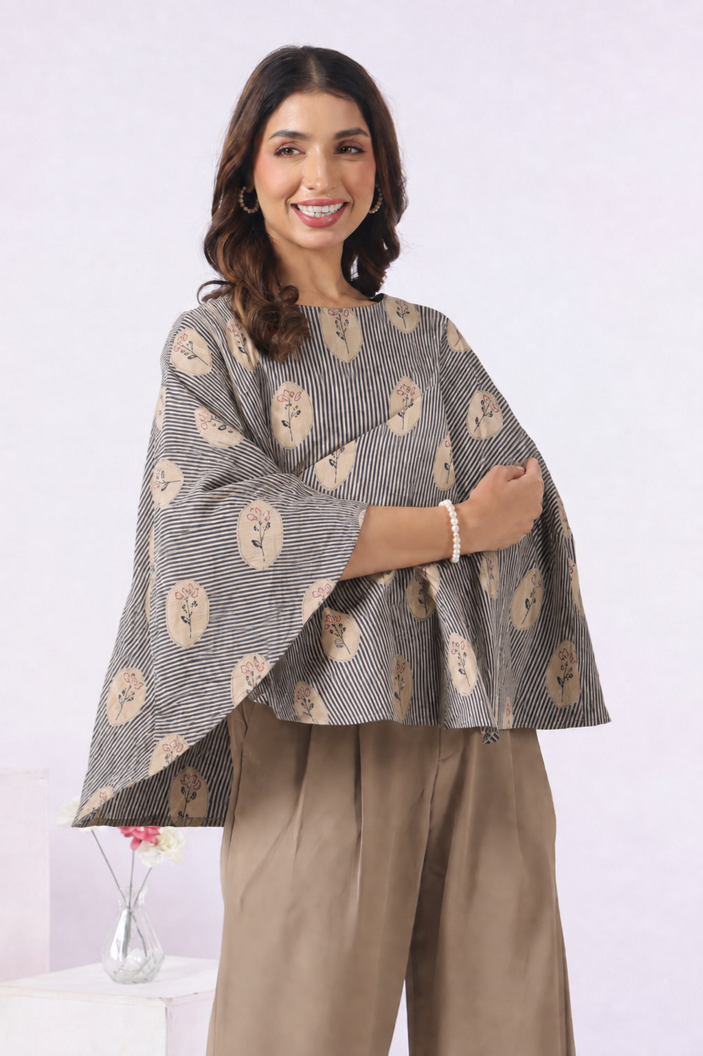 Whispering Blues Cotton Nursing Cover (One-Size)