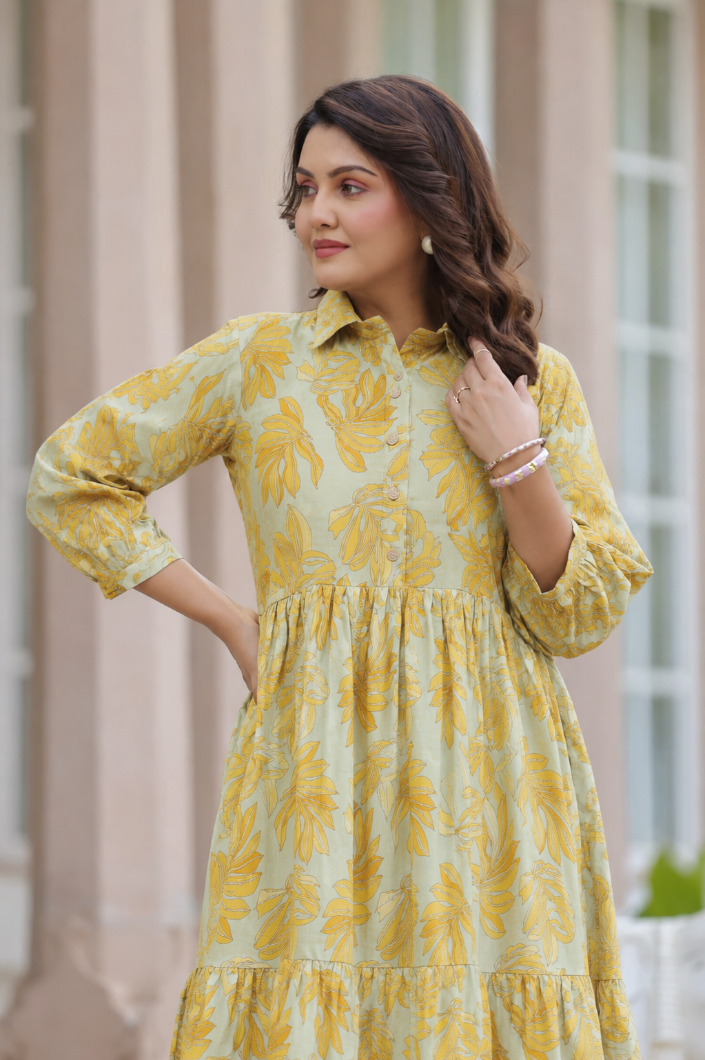 Tropical Breeze Cotton Dress