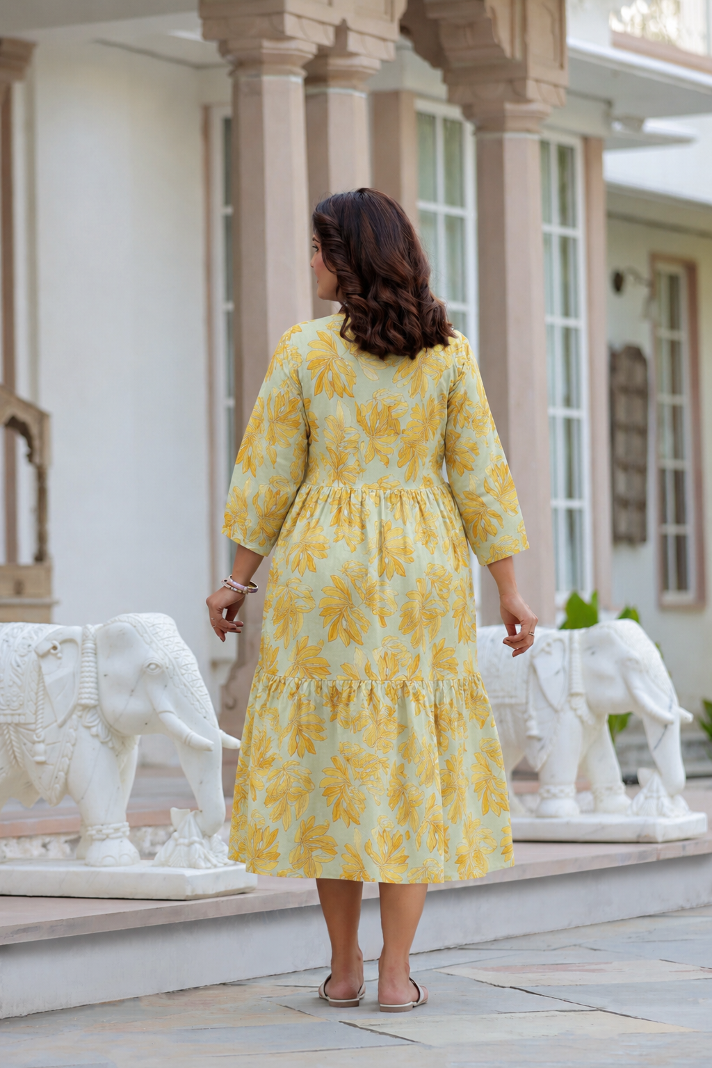 Tropical Breeze Cotton Dress