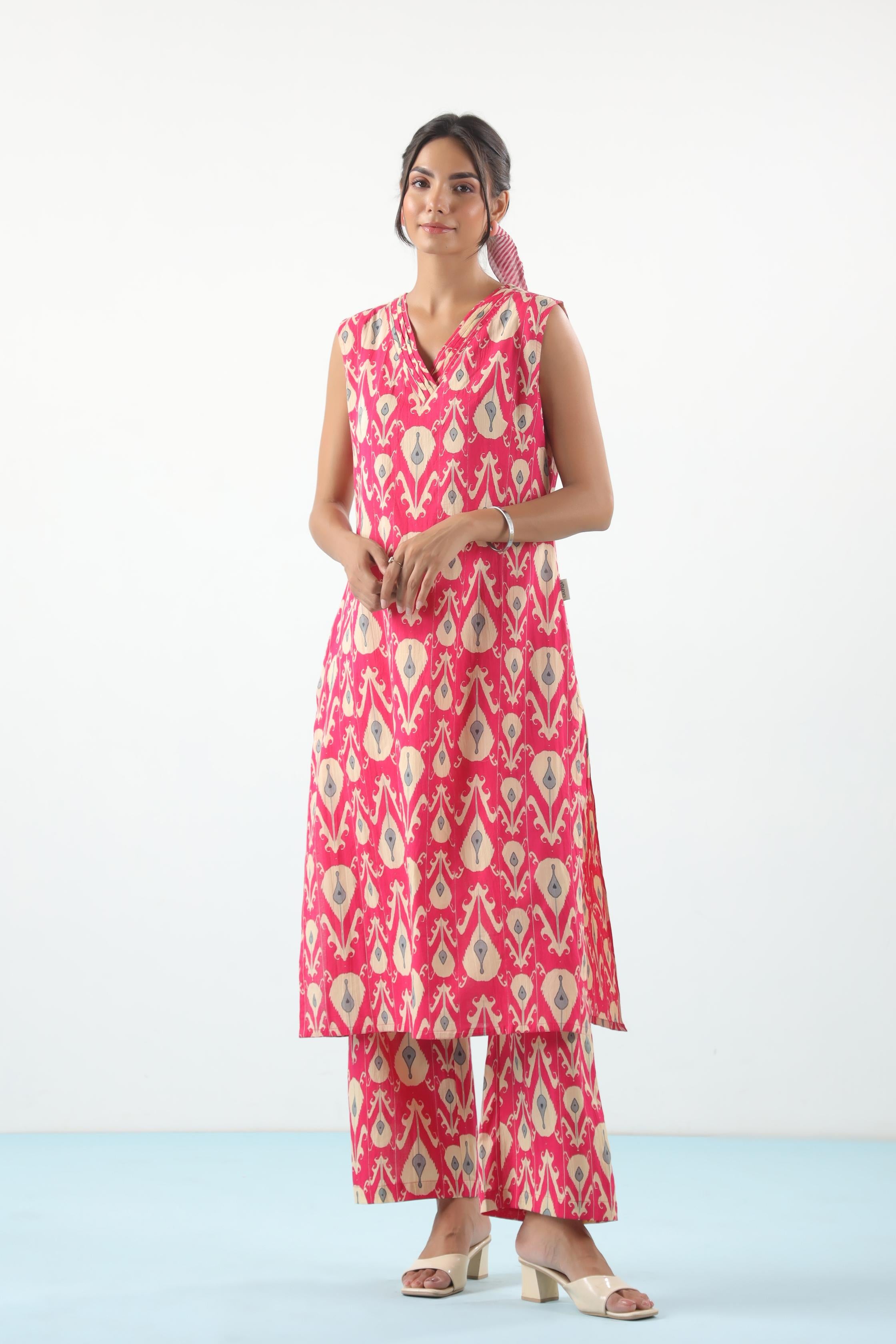 Rose Blossom Cotton Co-ord Set