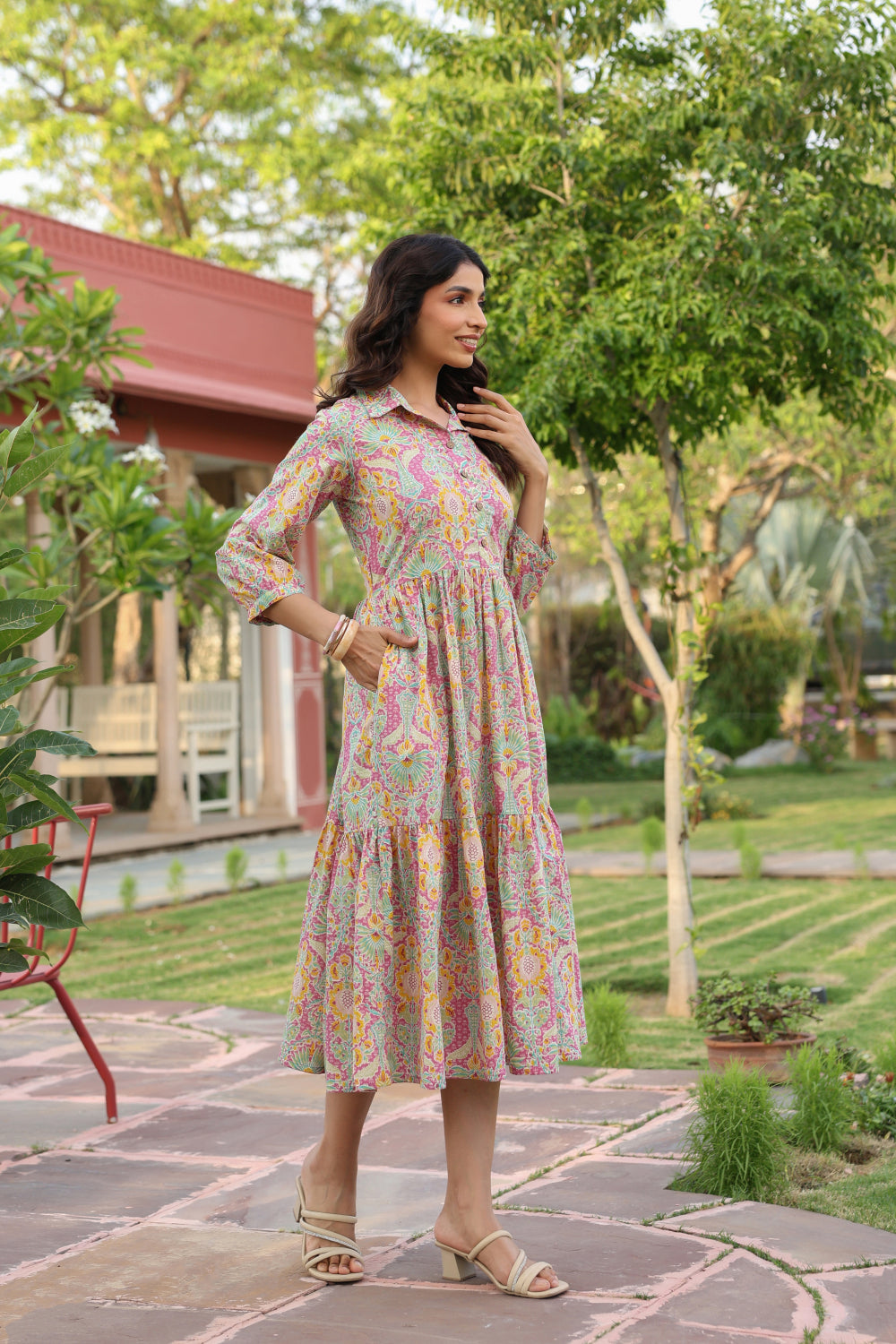 Pastel Paradise Cotton Dress