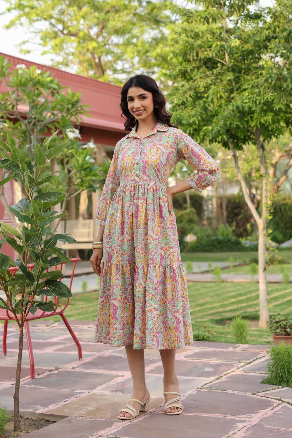 Pastel Paradise Cotton Dress