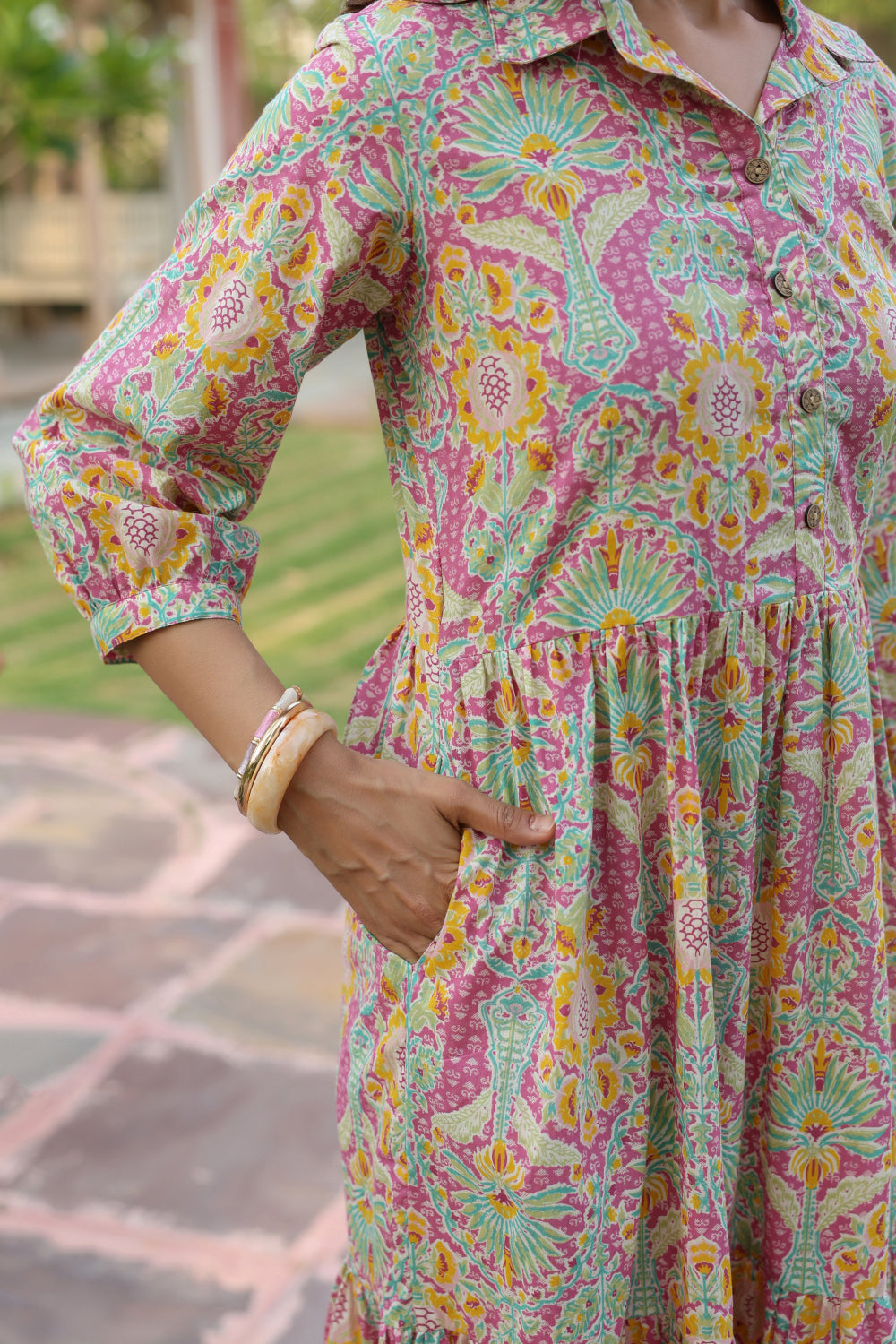 Pastel Paradise Cotton Dress