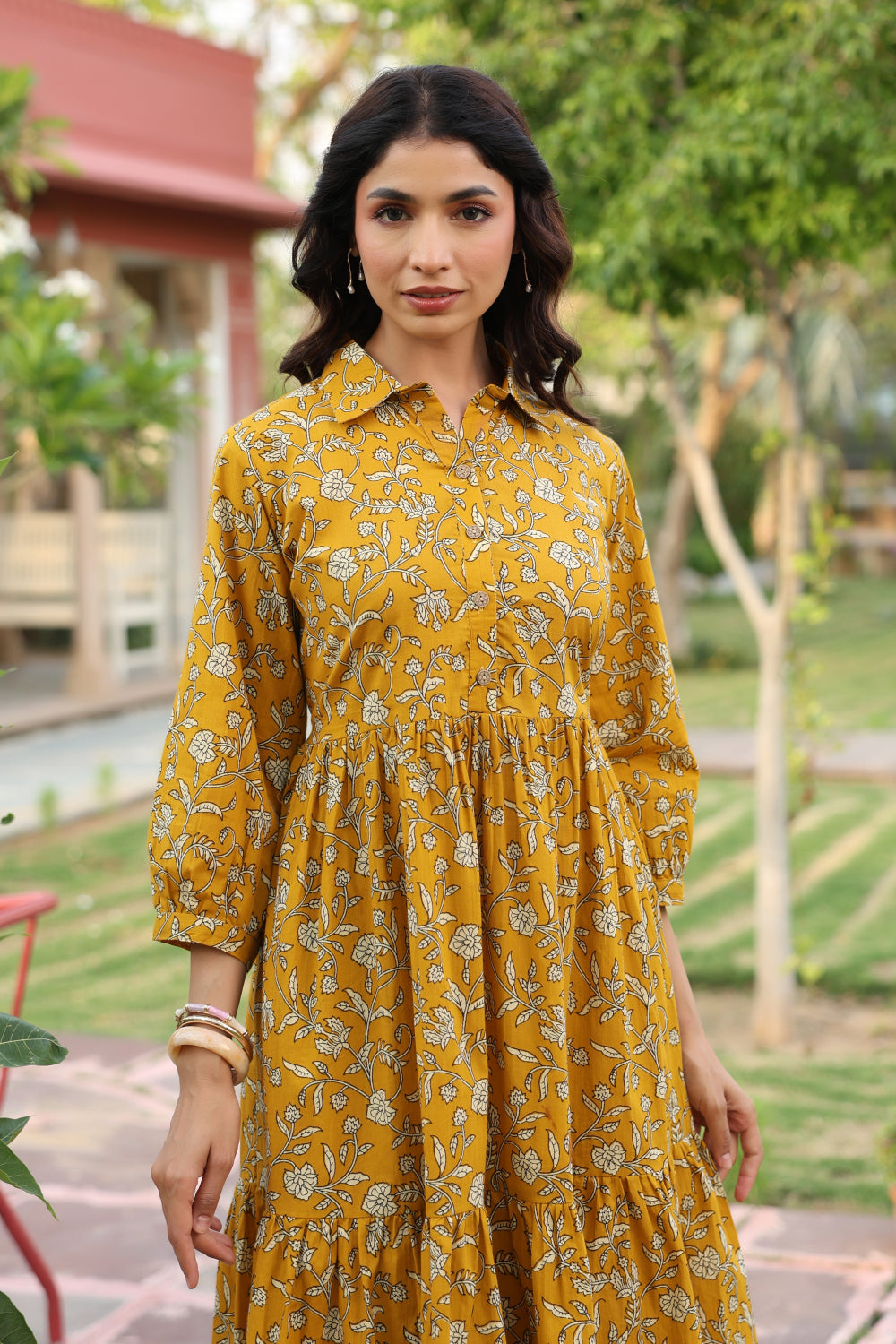 Honey Flora Cotton Dress