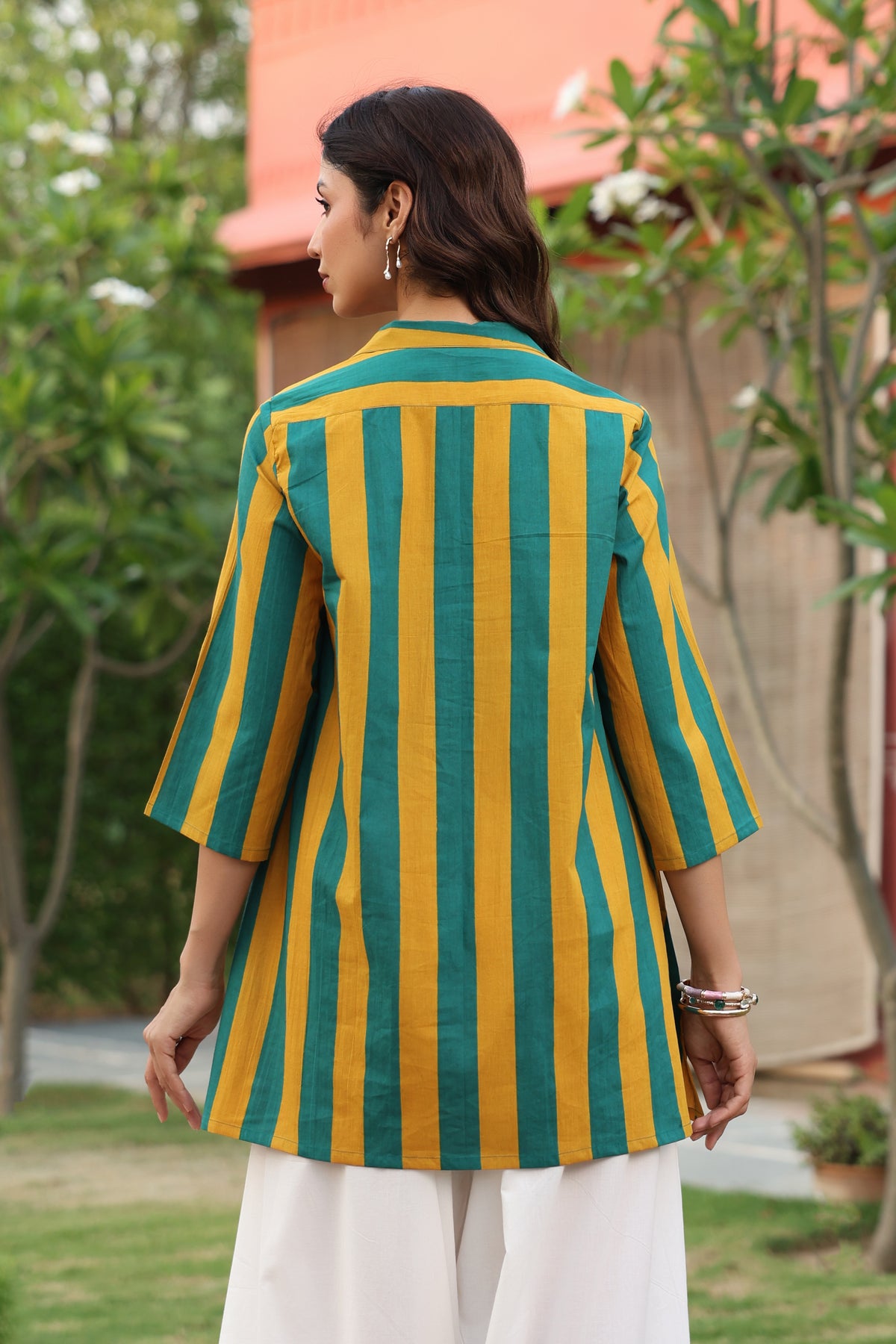 Prism Stripe Cotton Top