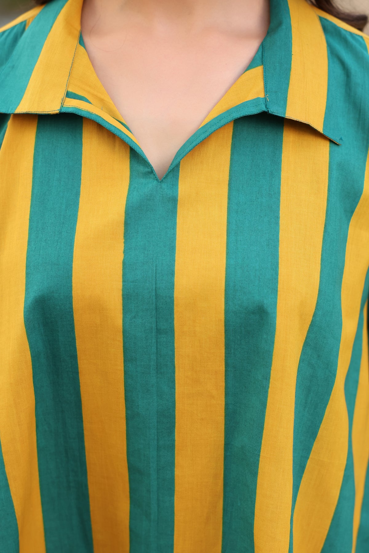 Prism Stripe Cotton Top