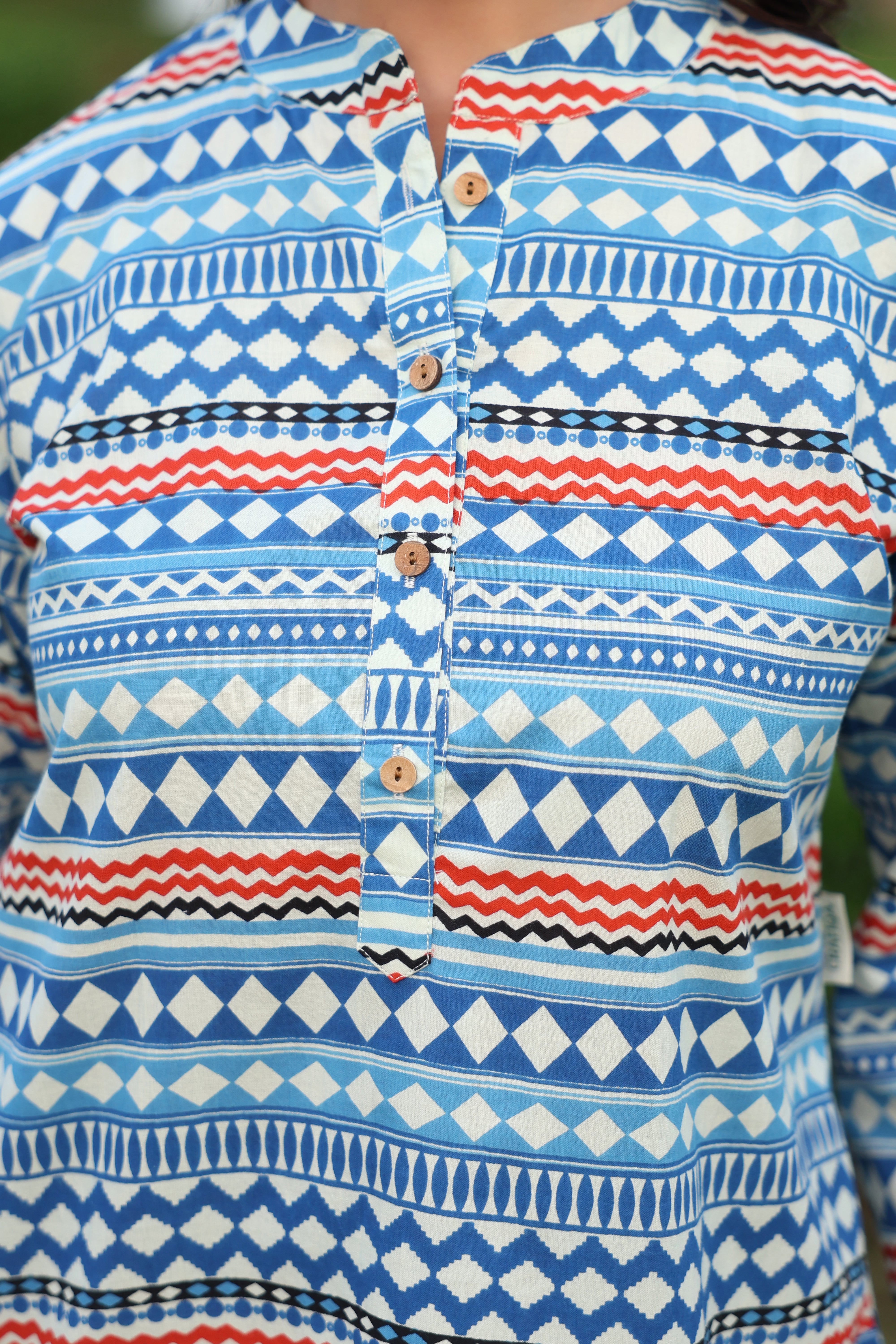 Nomadic Blues Cotton Top