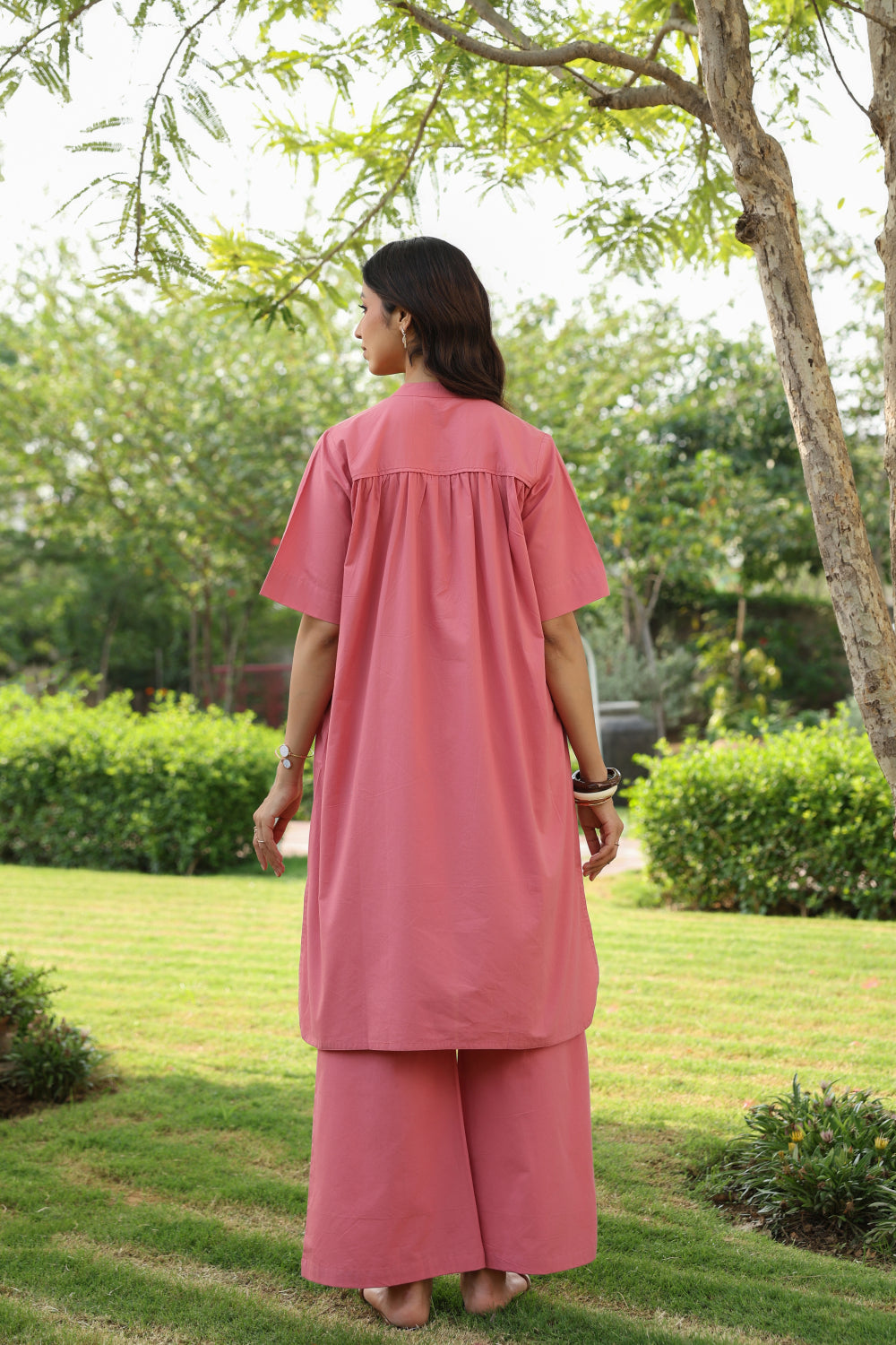 Desert Rose Cotton Maternity - Nursing Co-ord Set