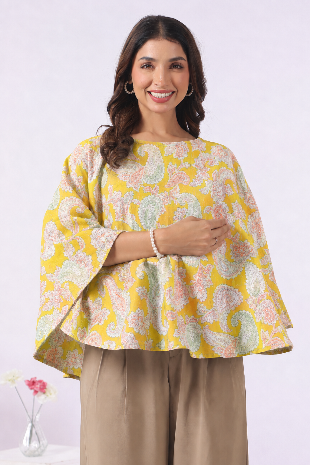 Sunburst Paisley Cotton Nursing Cover (One-Size)