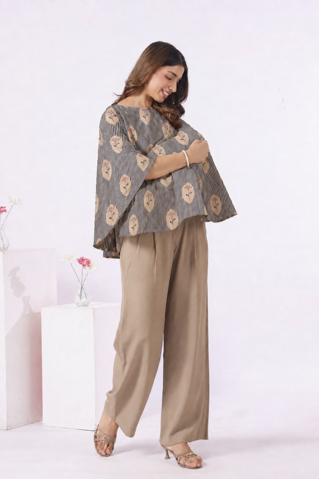 Whispering Blues Cotton Nursing Cover (One-Size)
