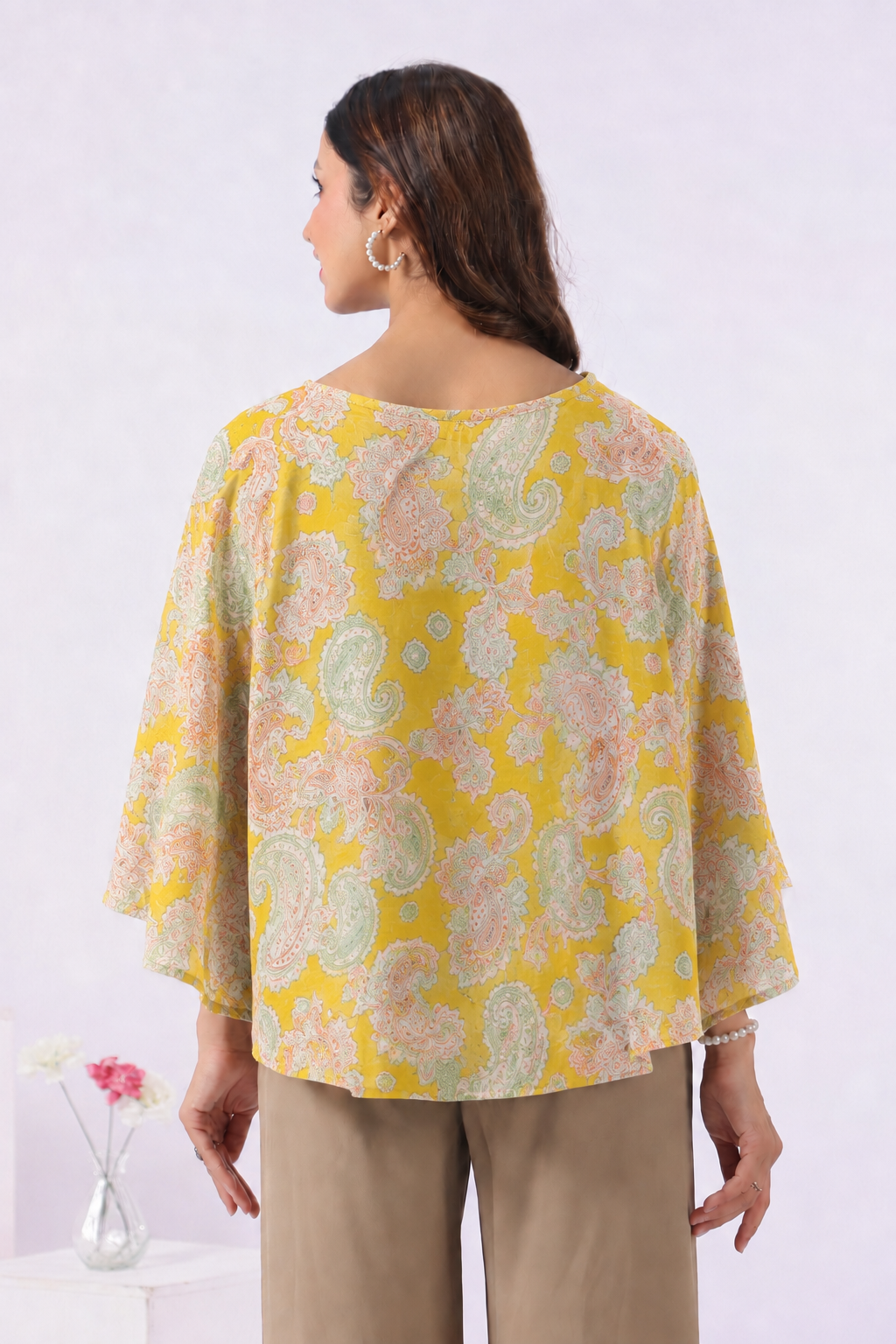 Sunburst Paisley Cotton Nursing Cover (One-Size)