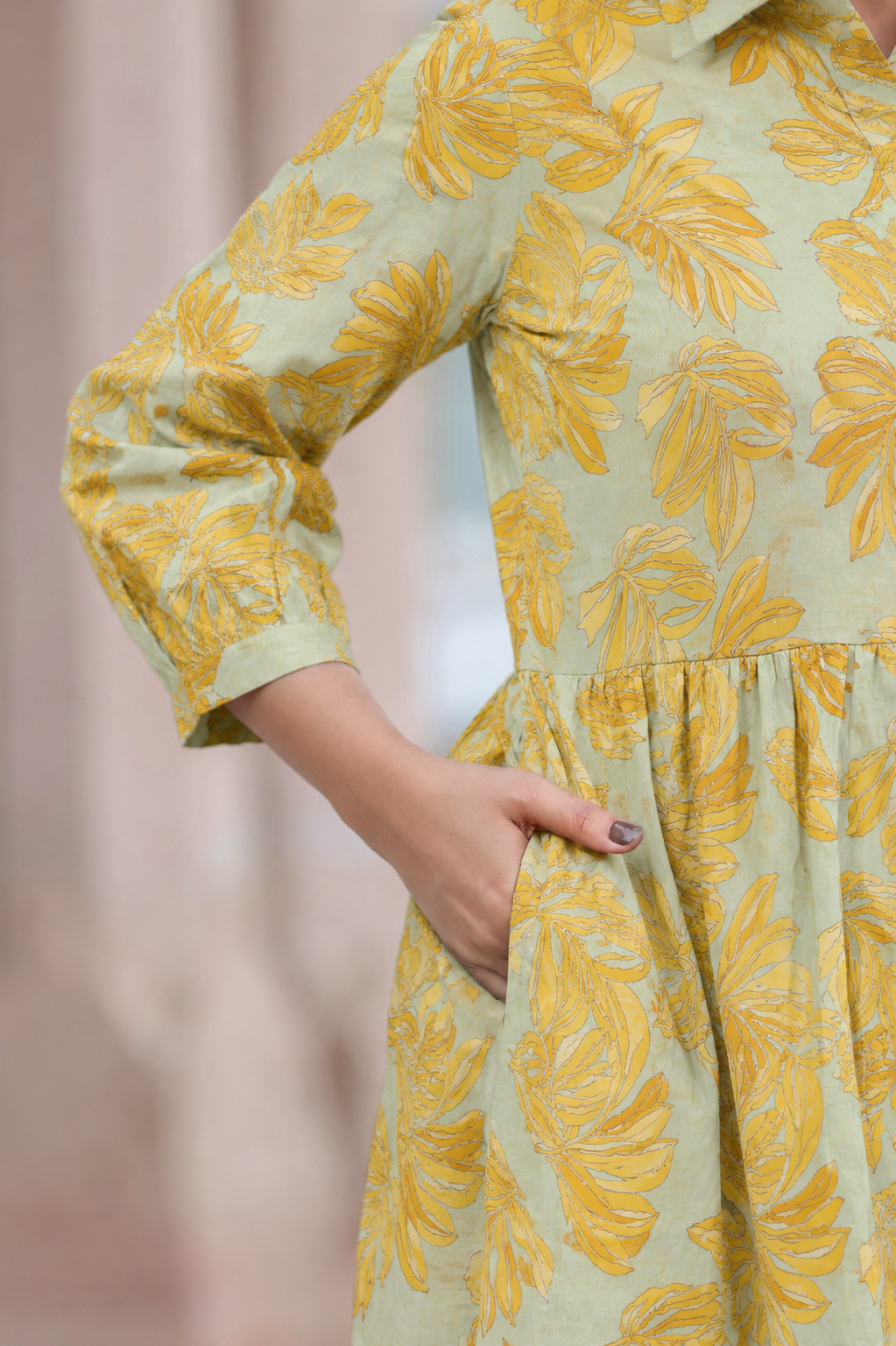 Tropical Breeze Cotton Dress