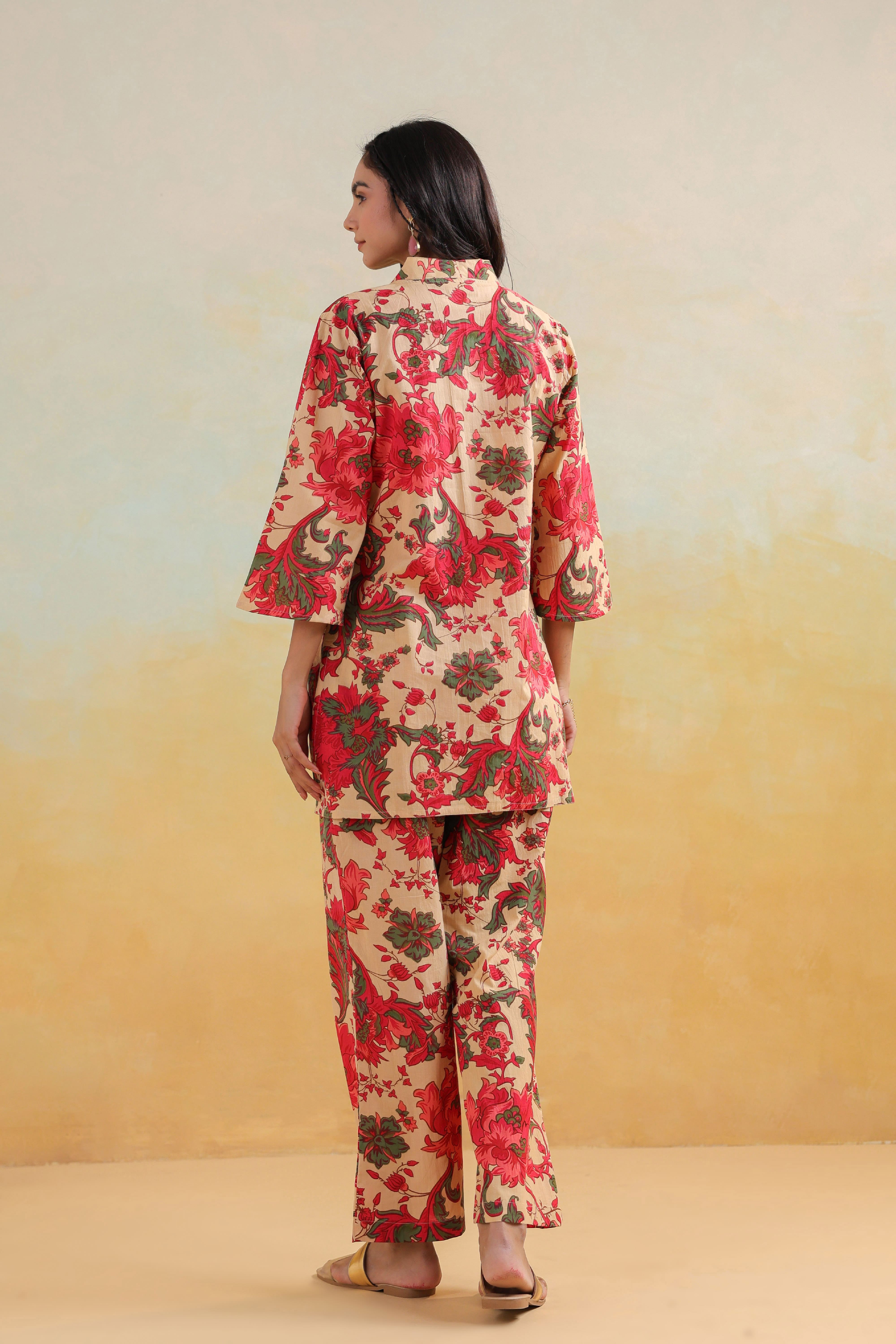 Mystic Garden Cotton Co-ord Set